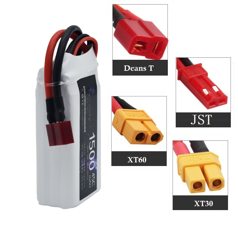 3S 11.1V Lipo Battery Deans XT - Drone Battery 4S recension och pris